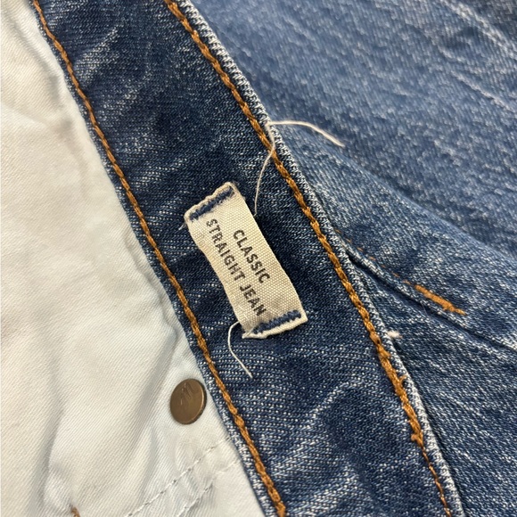 Madewell Classic Straight Jean - Picture 2 of 3